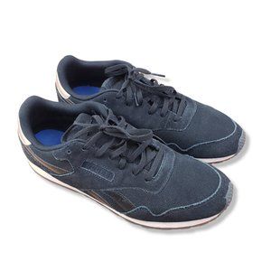 Reebok Classic Black Suede Trim Sneakers Women Size 10